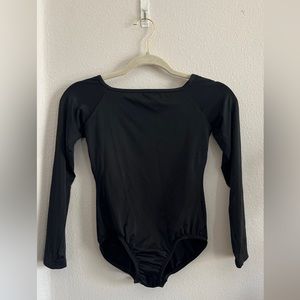Black - Natalie adult leotard